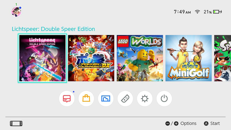 Note the Lichtspeer icon also changed via an update between the first and second screenshot.